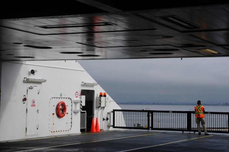 BC Ferries, Tsawwassen arrival, British Columbia Don Denton