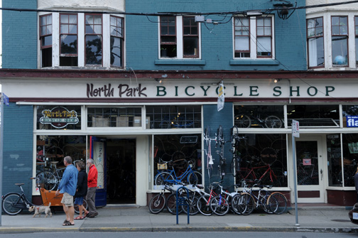 North Park Bicycle Shop Victoria, BC 2012