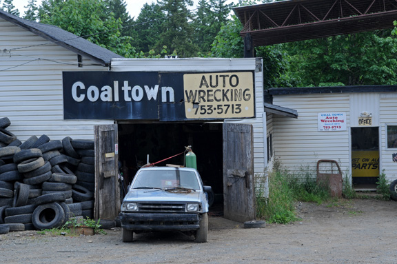 Coaltown Auto Wrecking, Nanaimo, BC 2012