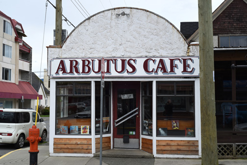 Arbutus Cafe, Duncan, British Columbia 2016