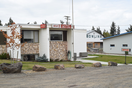 Mile 99 Motel, 100 Mile House, British Columbia 2017